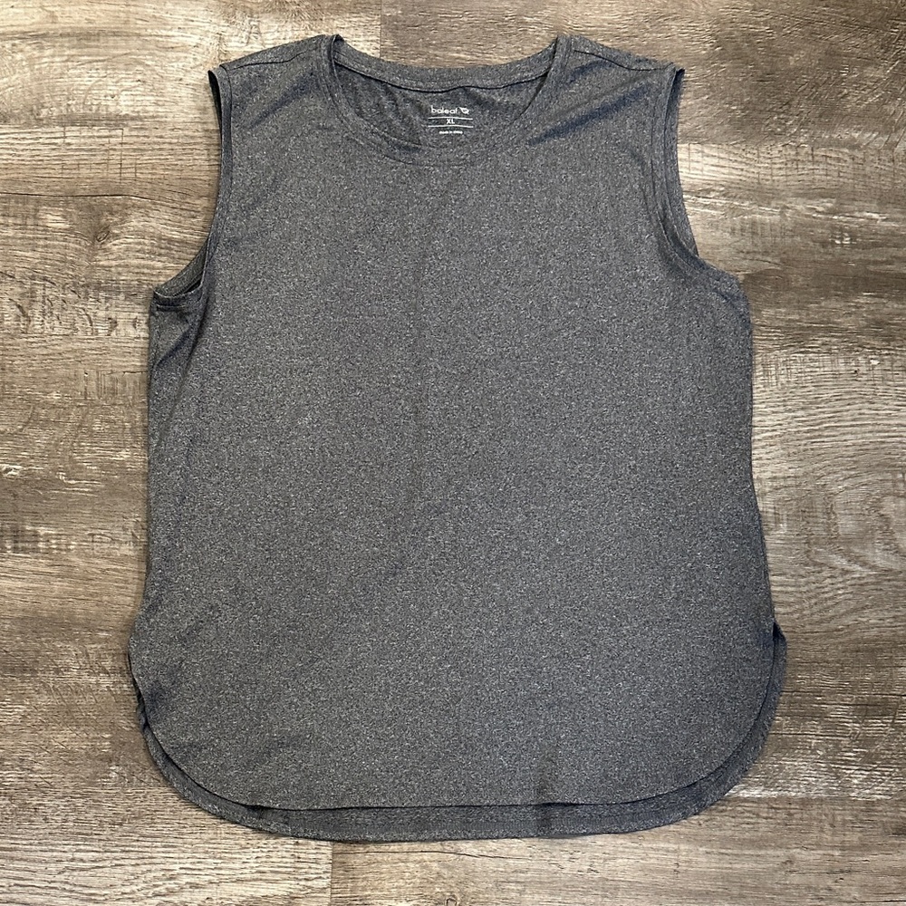 Baleaf‎ Women's XL Gray Muscle Tee